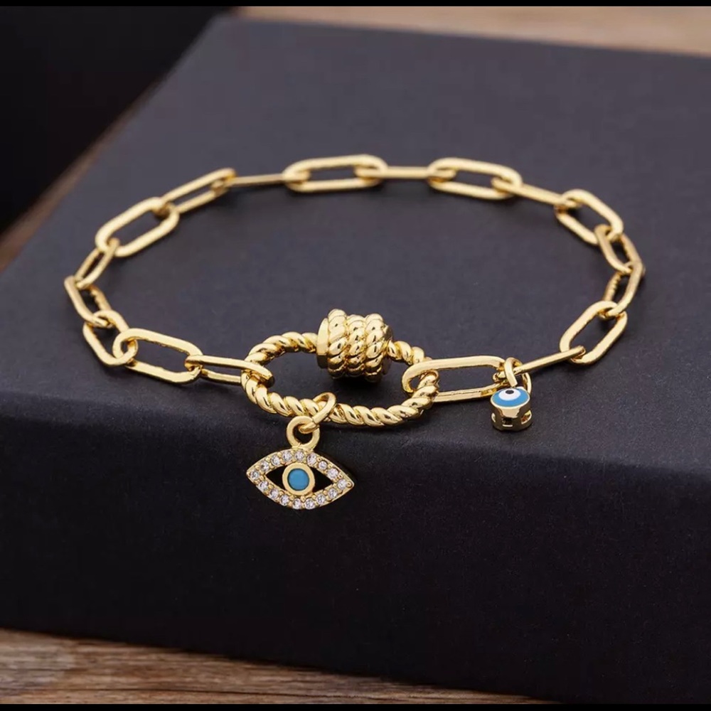 Evil Eye Charm bracelet